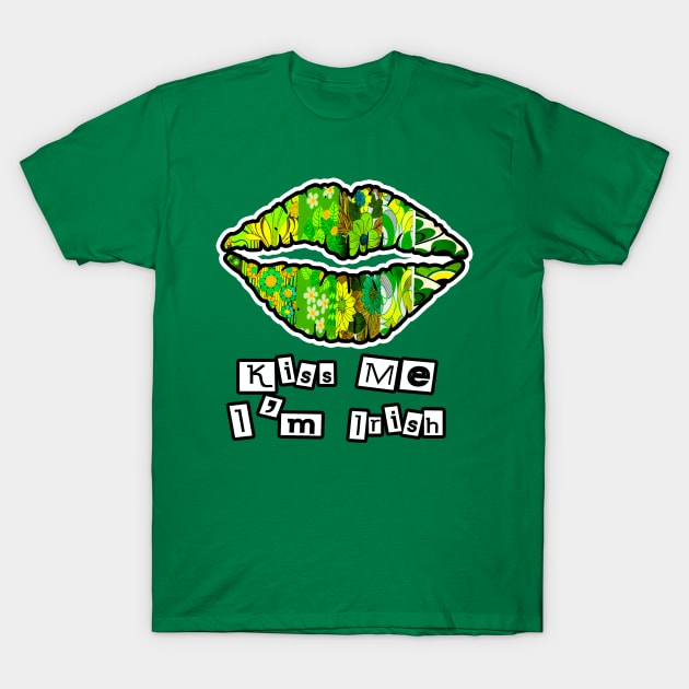 Kiss me I'm Irish T-Shirt by artbyomega